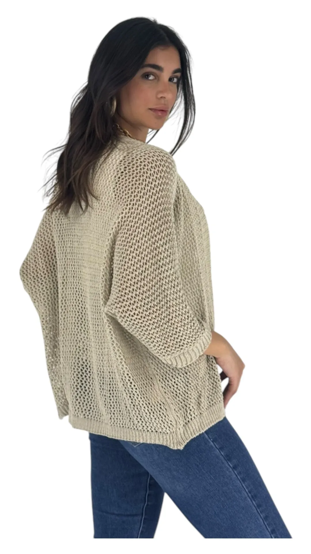 Muna beige cardigan