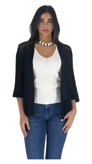 Muna black cardigan