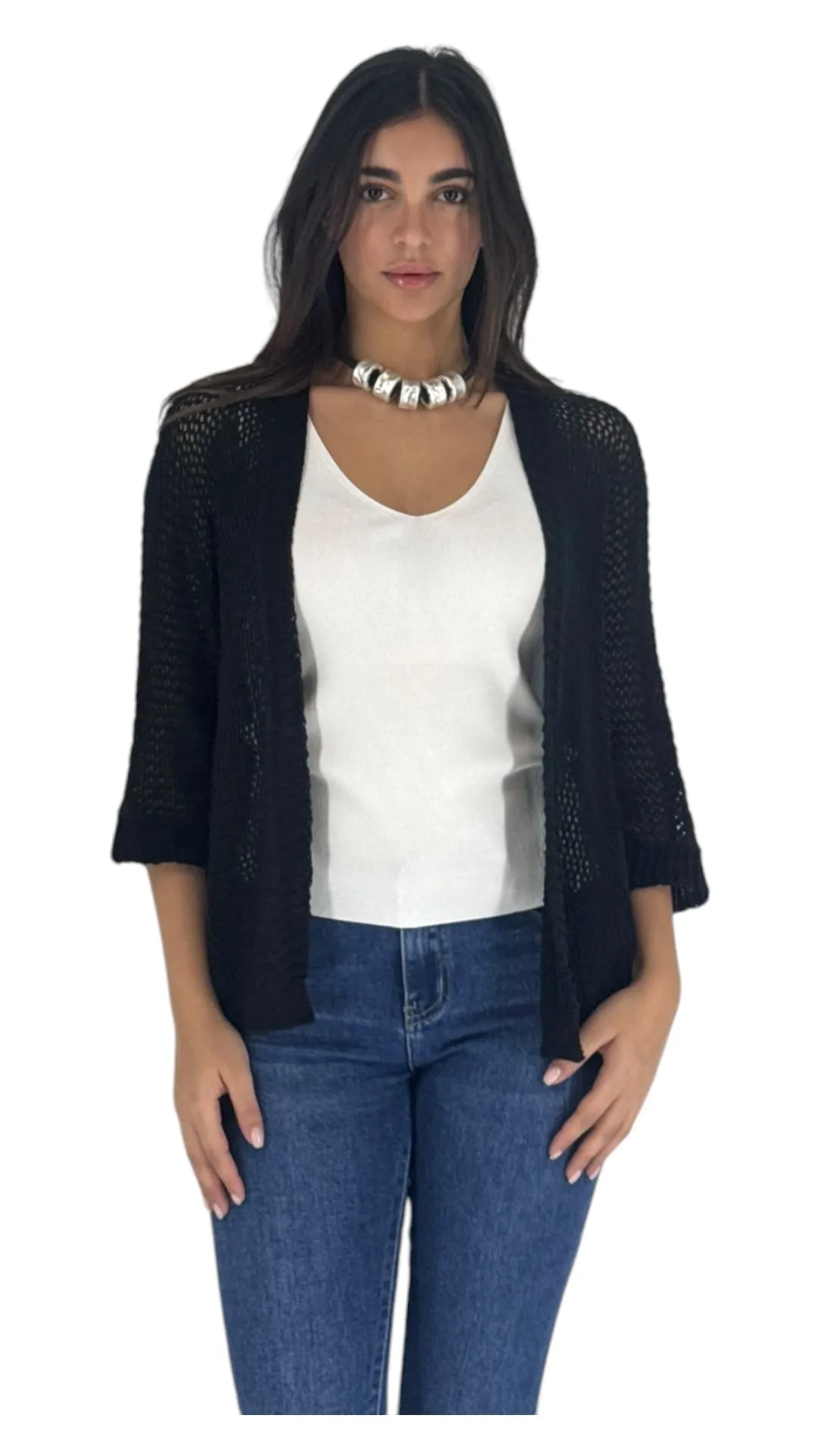 Muna black cardigan