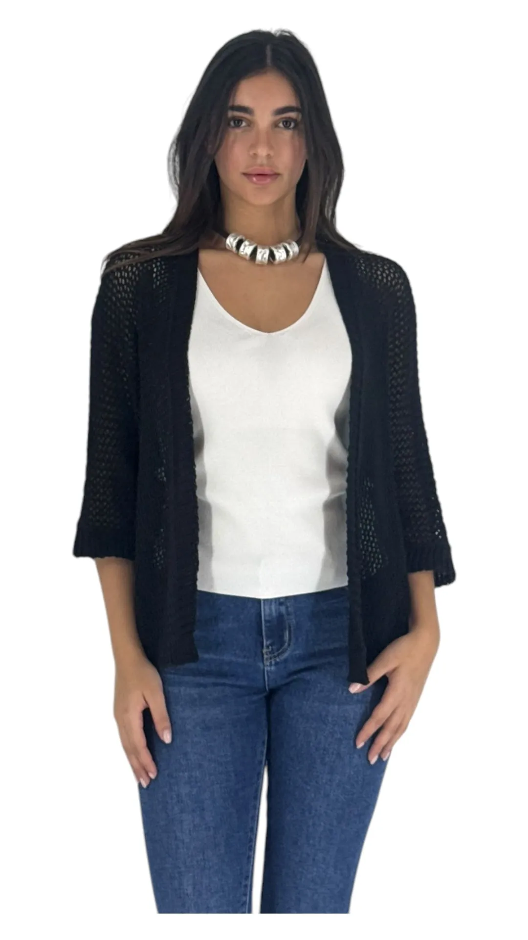 Muna black cardigan