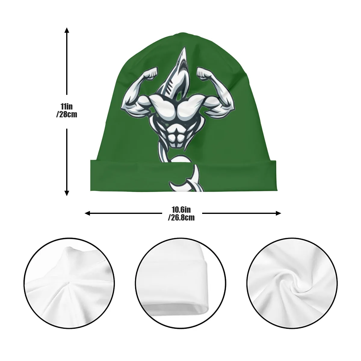 Muscle Body Skull Cap