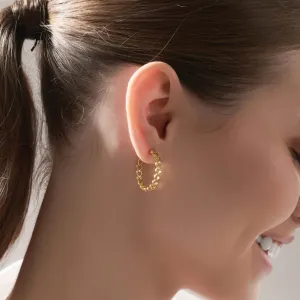 Mysha Loop of Hearts Earings