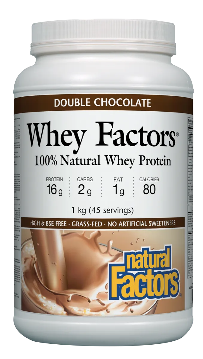 Natural Factors Whey Protein Powder 1 Kg