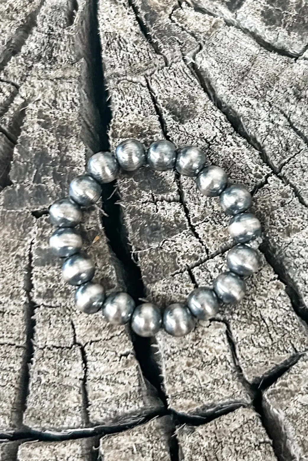 Navajo Pearl Stretch Ring