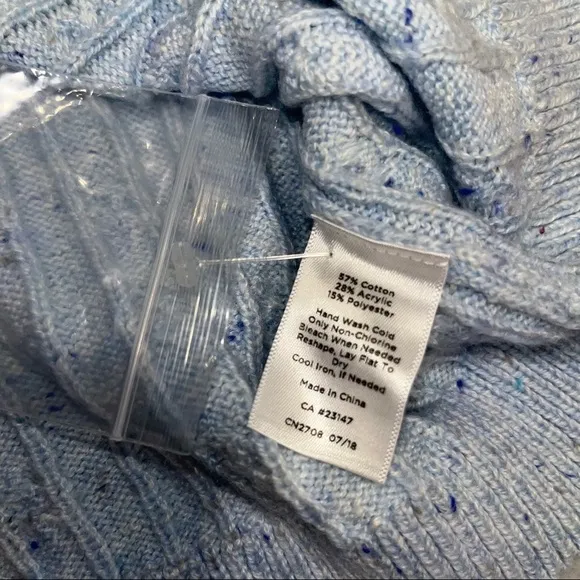 NEW Talbots Blue Sweater