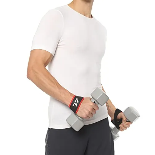 NIVIA Weight Lifting Wrist Support (Pack of 2) Wrist Support (Black)