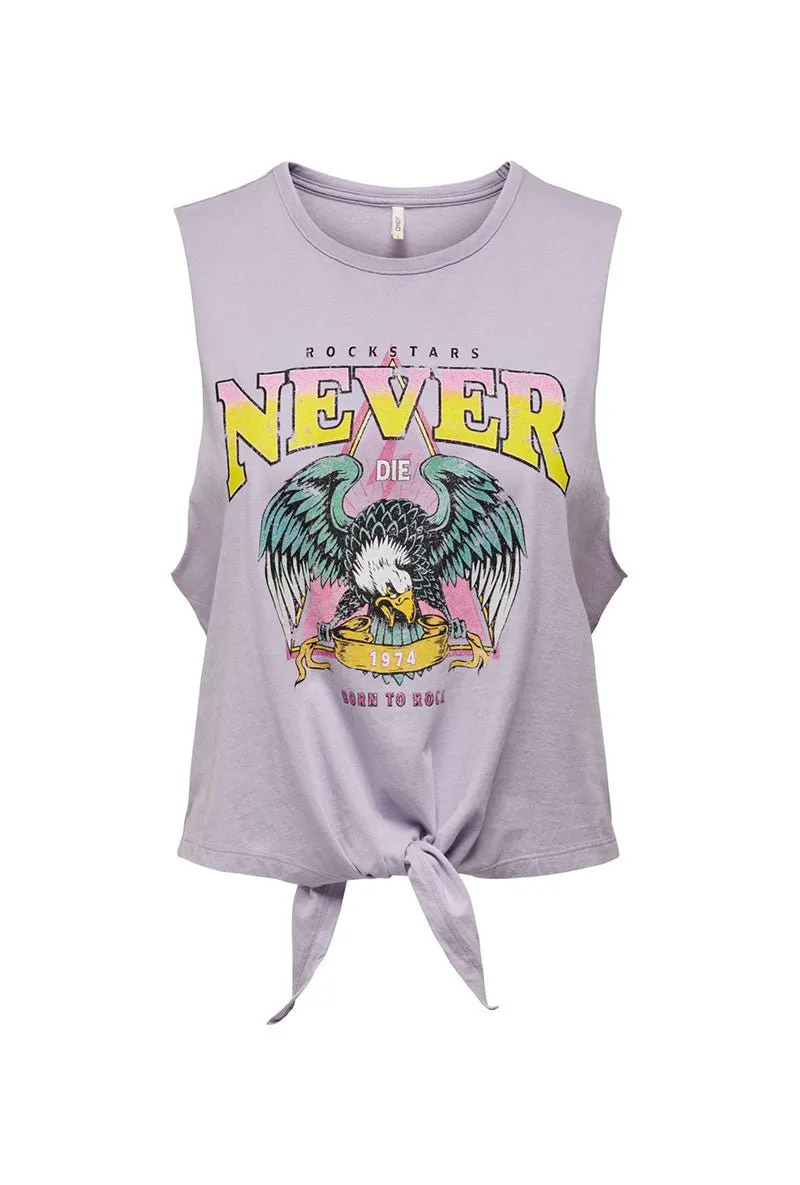ONLY LUCY SL KNOT EAGLE TOP