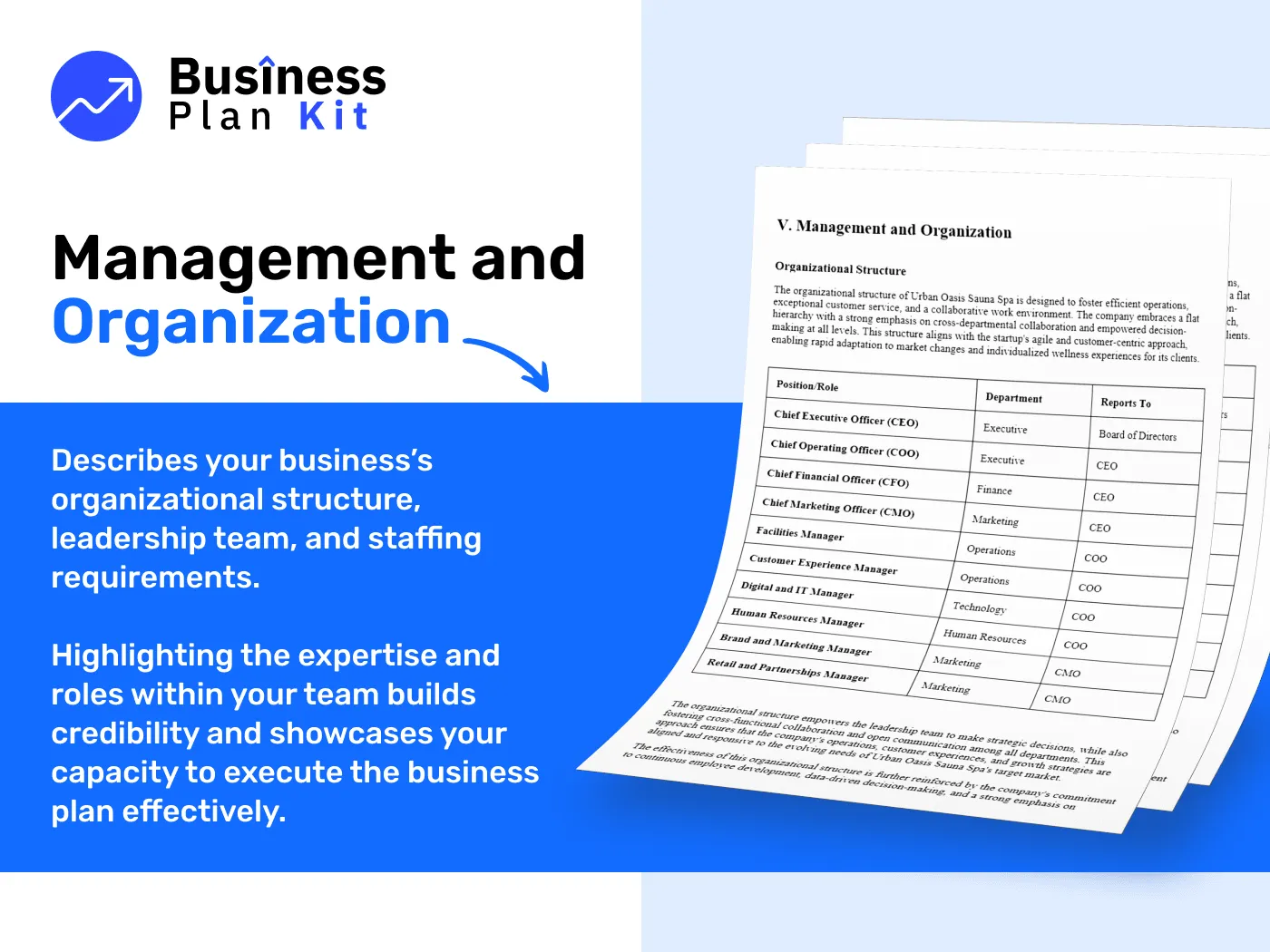 Outdoor Recreation Park Business Plan Example