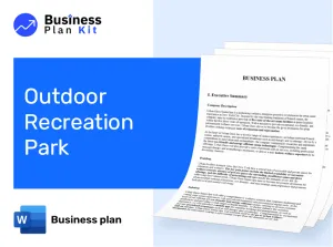 Outdoor Recreation Park Business Plan Example