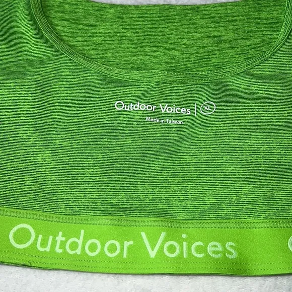 Outdoor Voices Double Time Melange Sports Bra