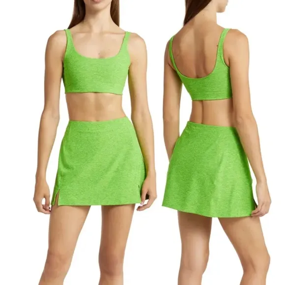 Outdoor Voices Double Time Melange Sports Bra