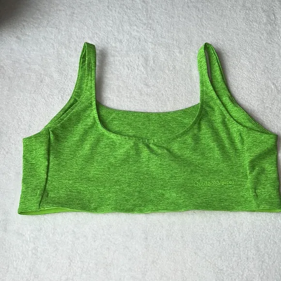 Outdoor Voices Double Time Melange Sports Bra