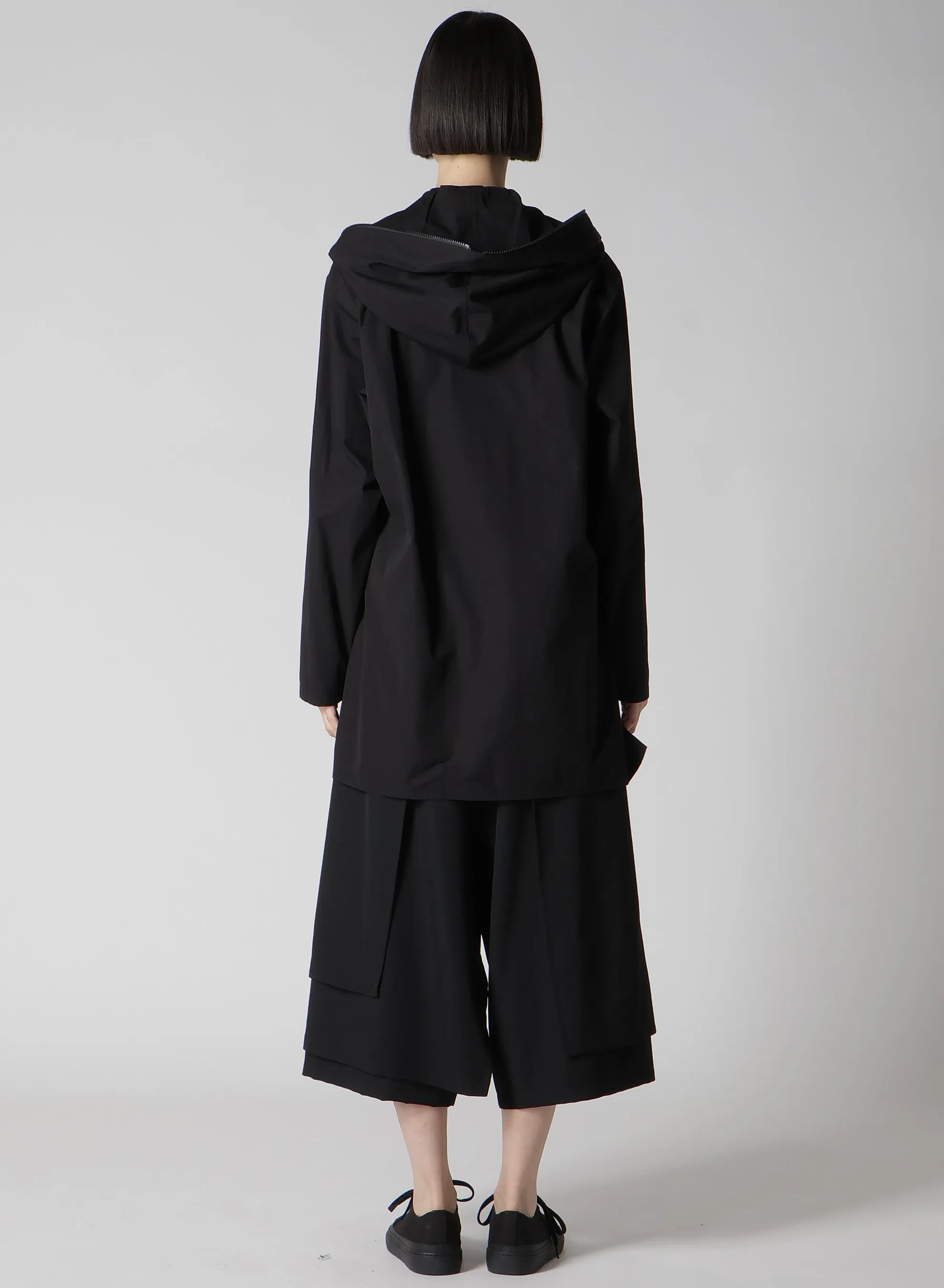 P・100/2 BROAD ZIP UP HOODIE SHIRT