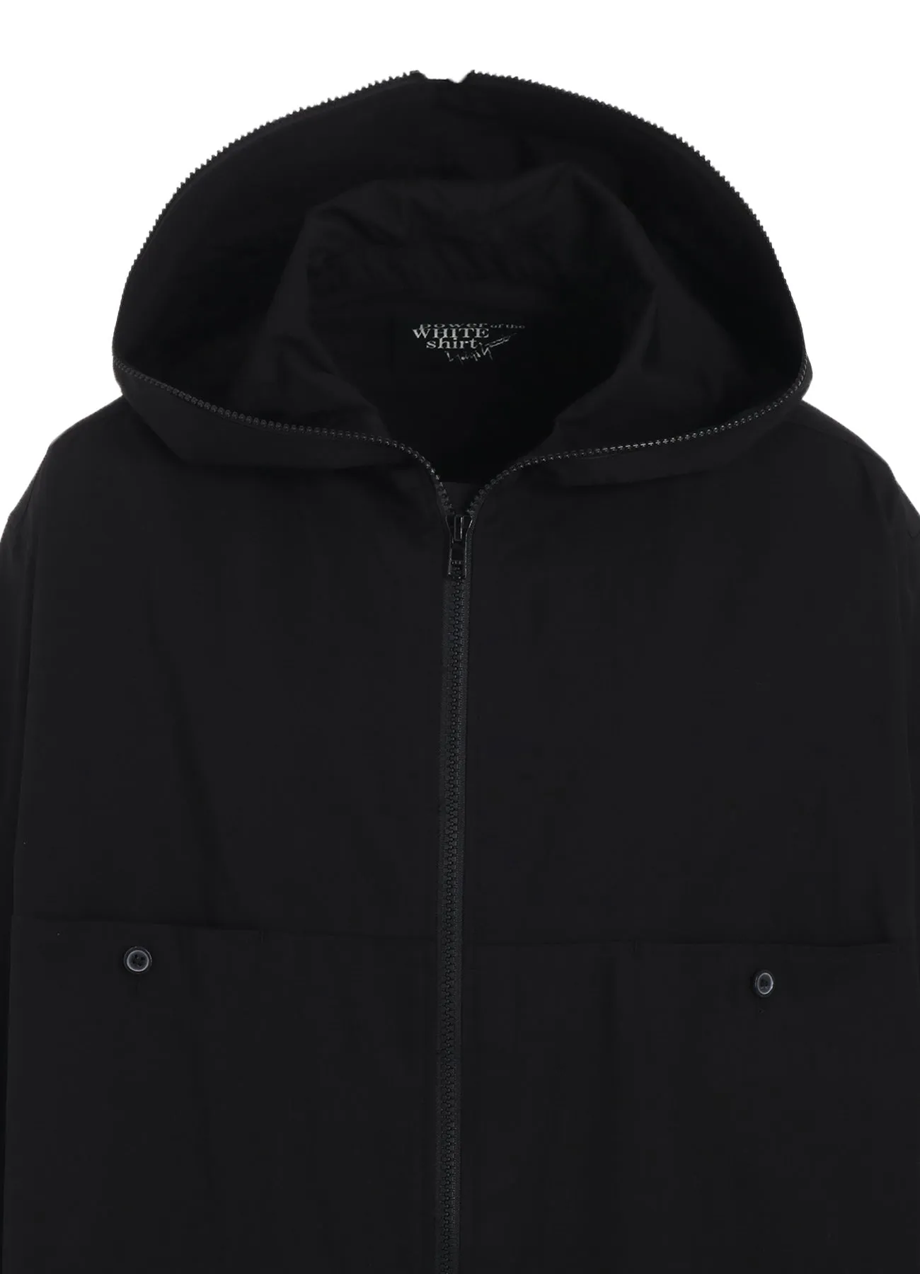 P・100/2 BROAD ZIP UP HOODIE SHIRT