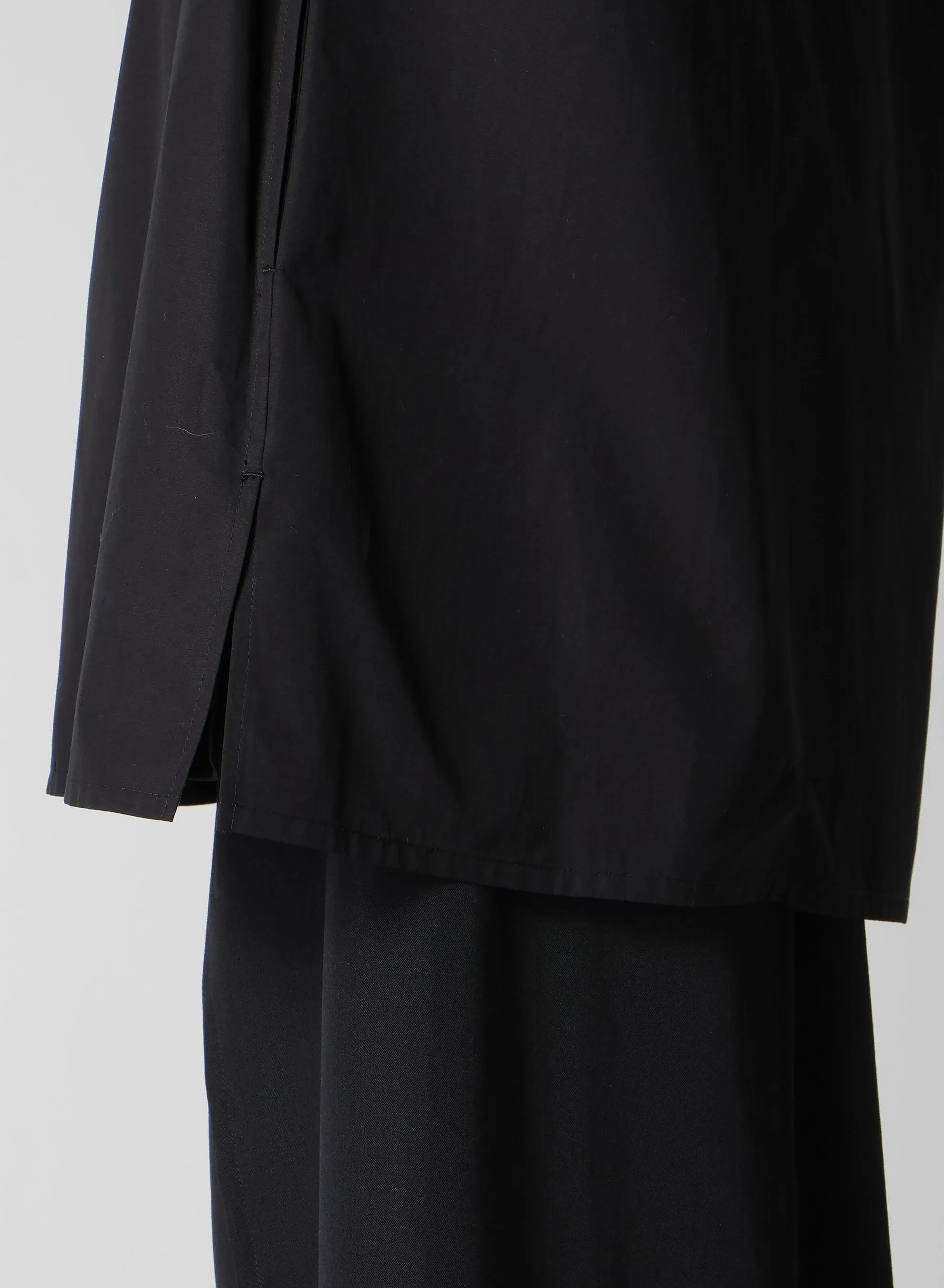 P・100/2 BROAD ZIP UP HOODIE SHIRT