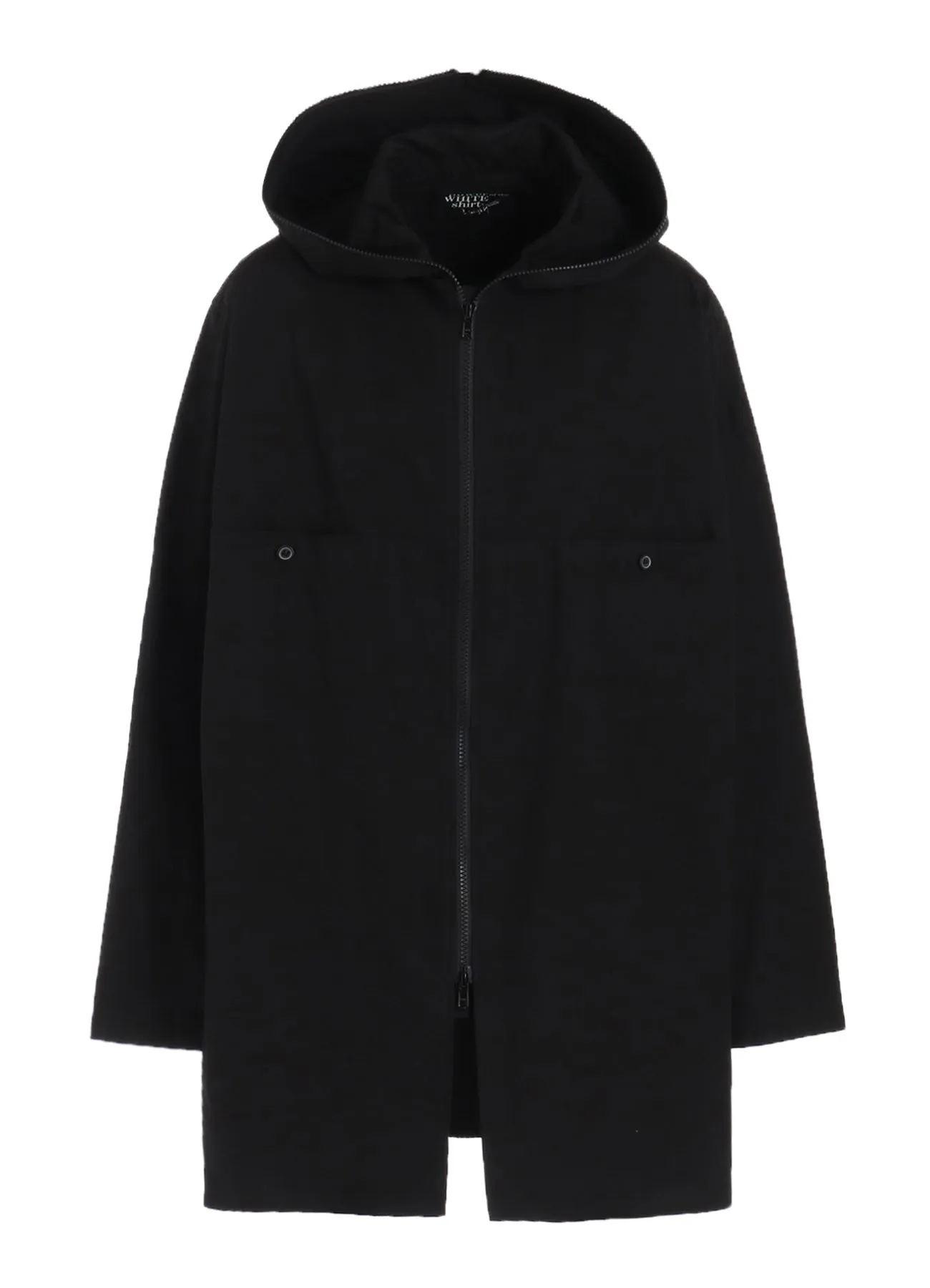 P・100/2 BROAD ZIP UP HOODIE SHIRT