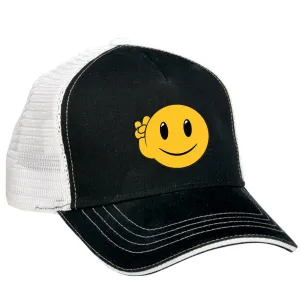 Peace Smiley Face Trucker Hat