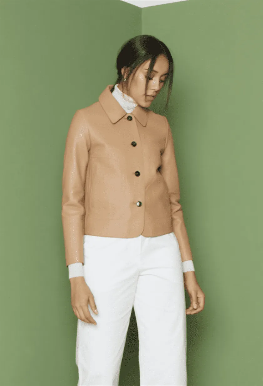 Perona   I   Womens-Outerweareather Jackets-Esi-Pwa-Fv21-20159-Camel  AS7615