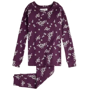 Petit Lem Fall Botanicals Print Pyjamas