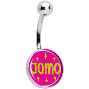 Pink JOMO Belly Ring