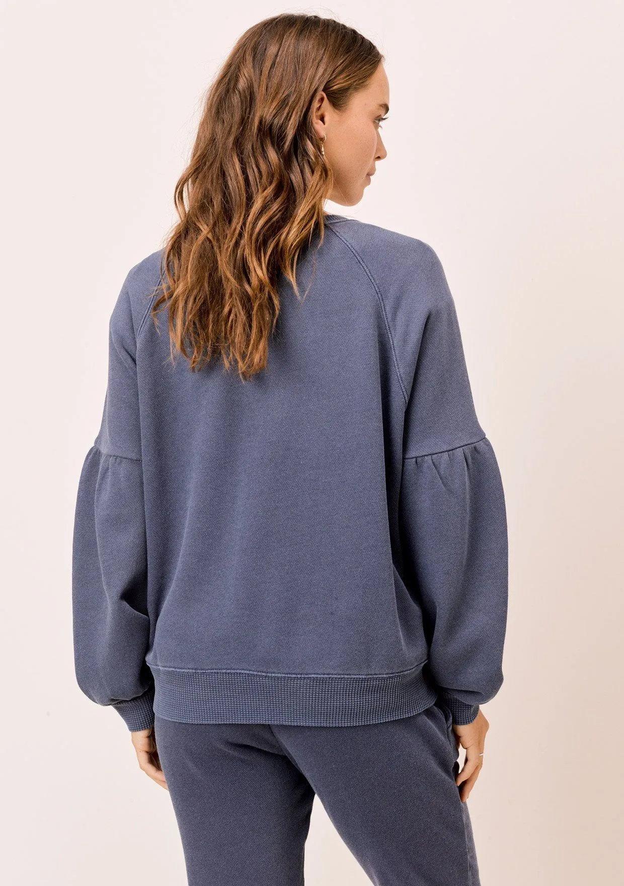 Piper Volume Sleeve Sweatshirt