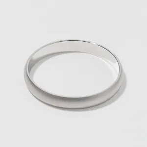 Platinum Classic Wedding Band - Matte 3mm