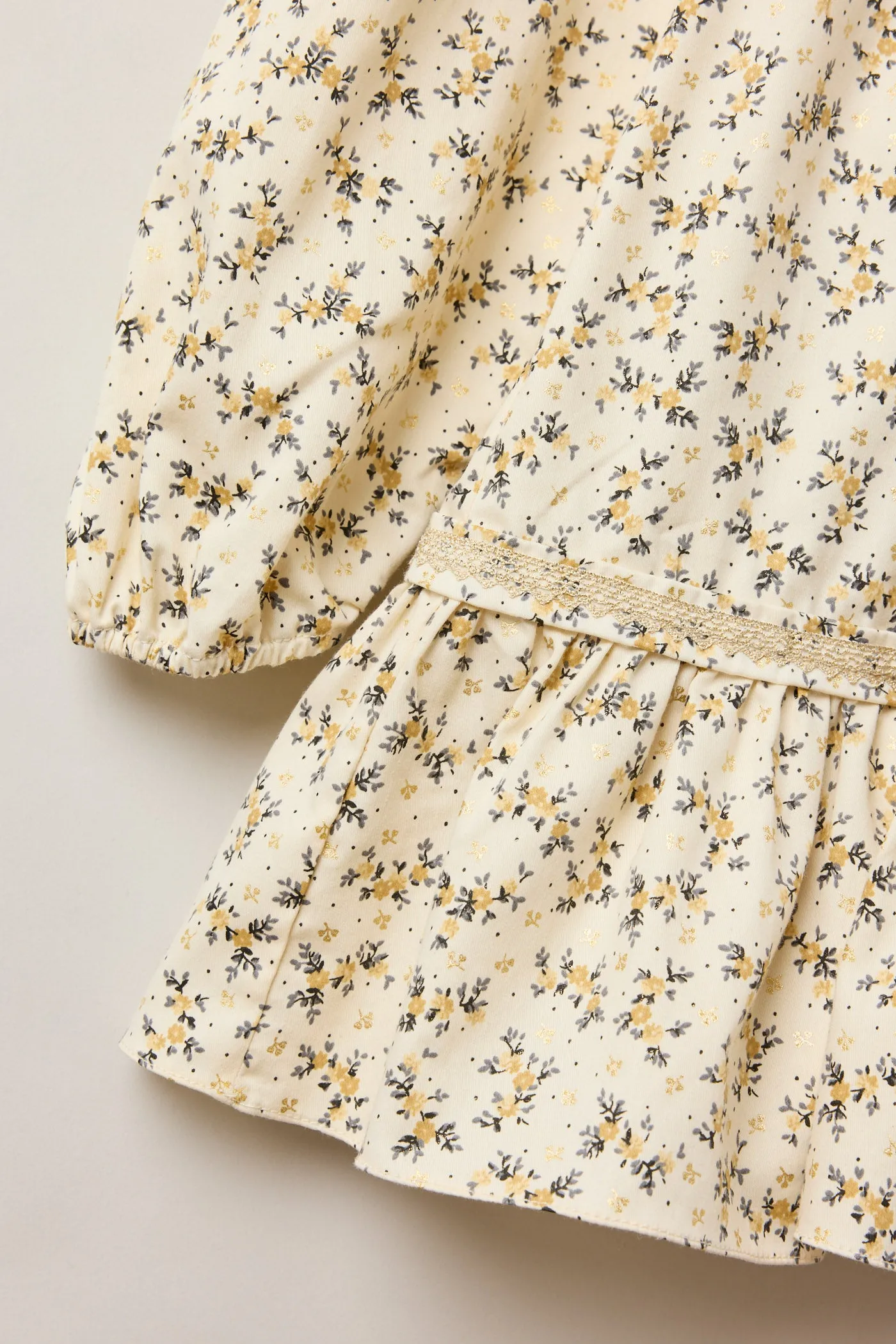 Plumcake Dress Golden Blossom