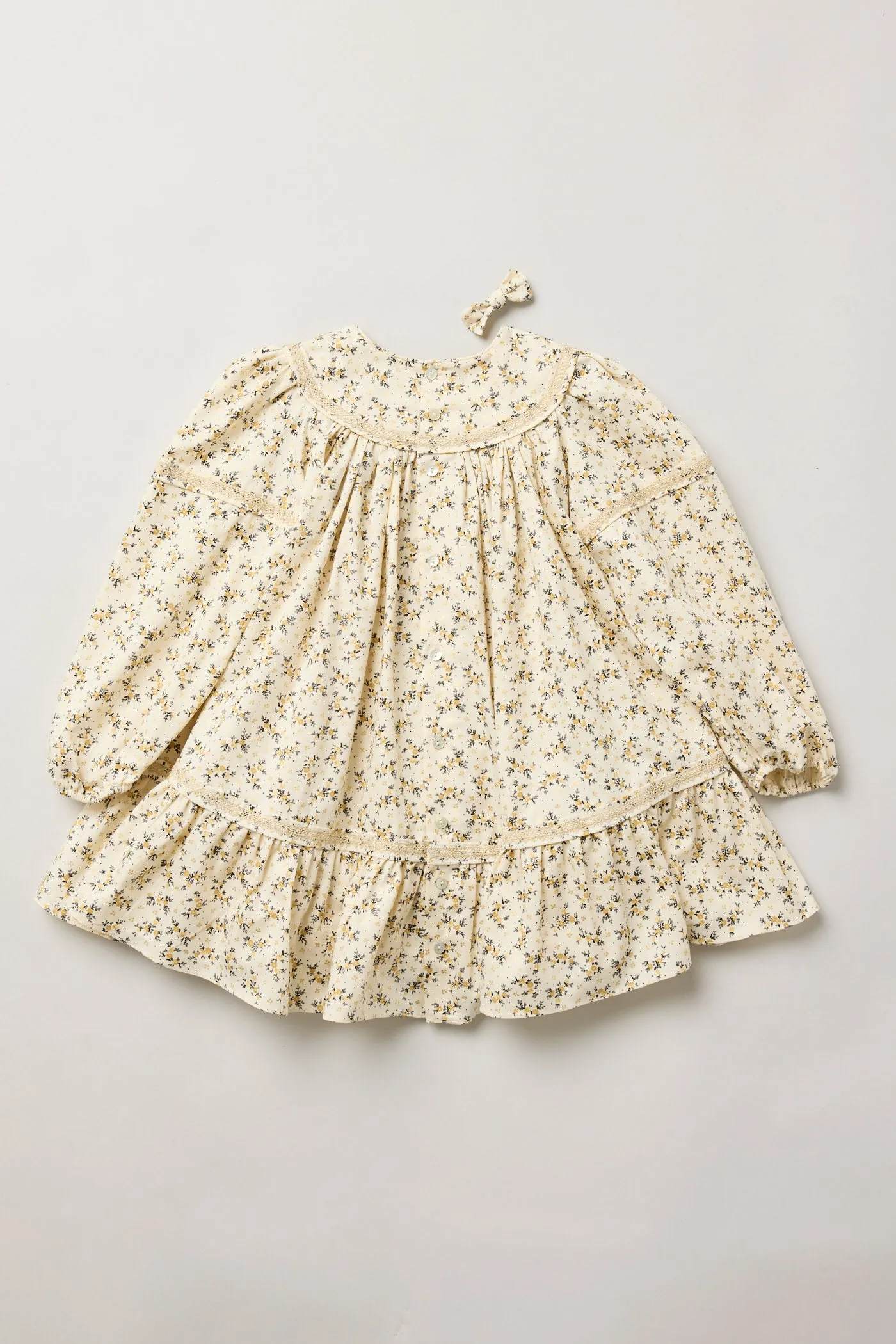 Plumcake Dress Golden Blossom