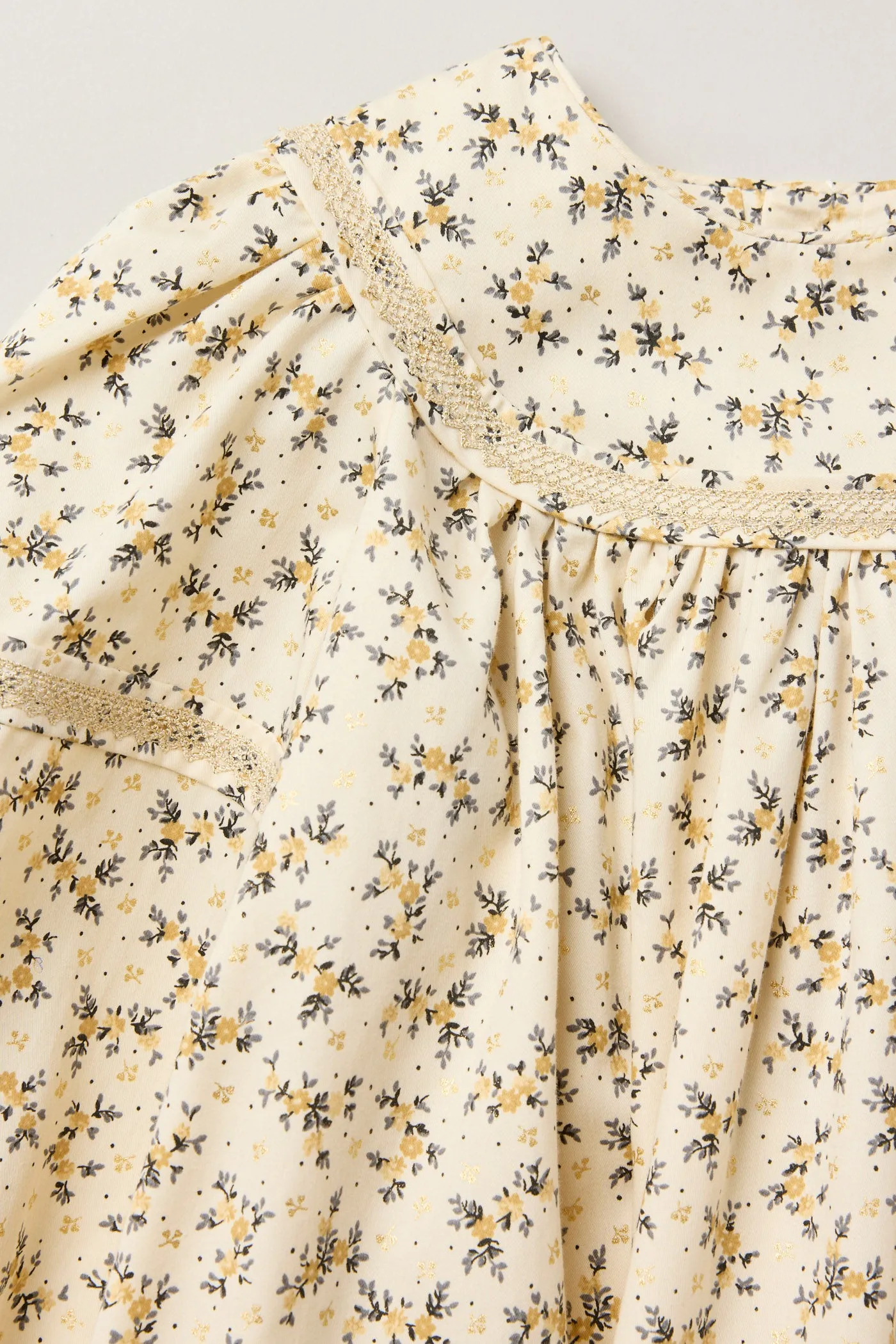 Plumcake Dress Golden Blossom