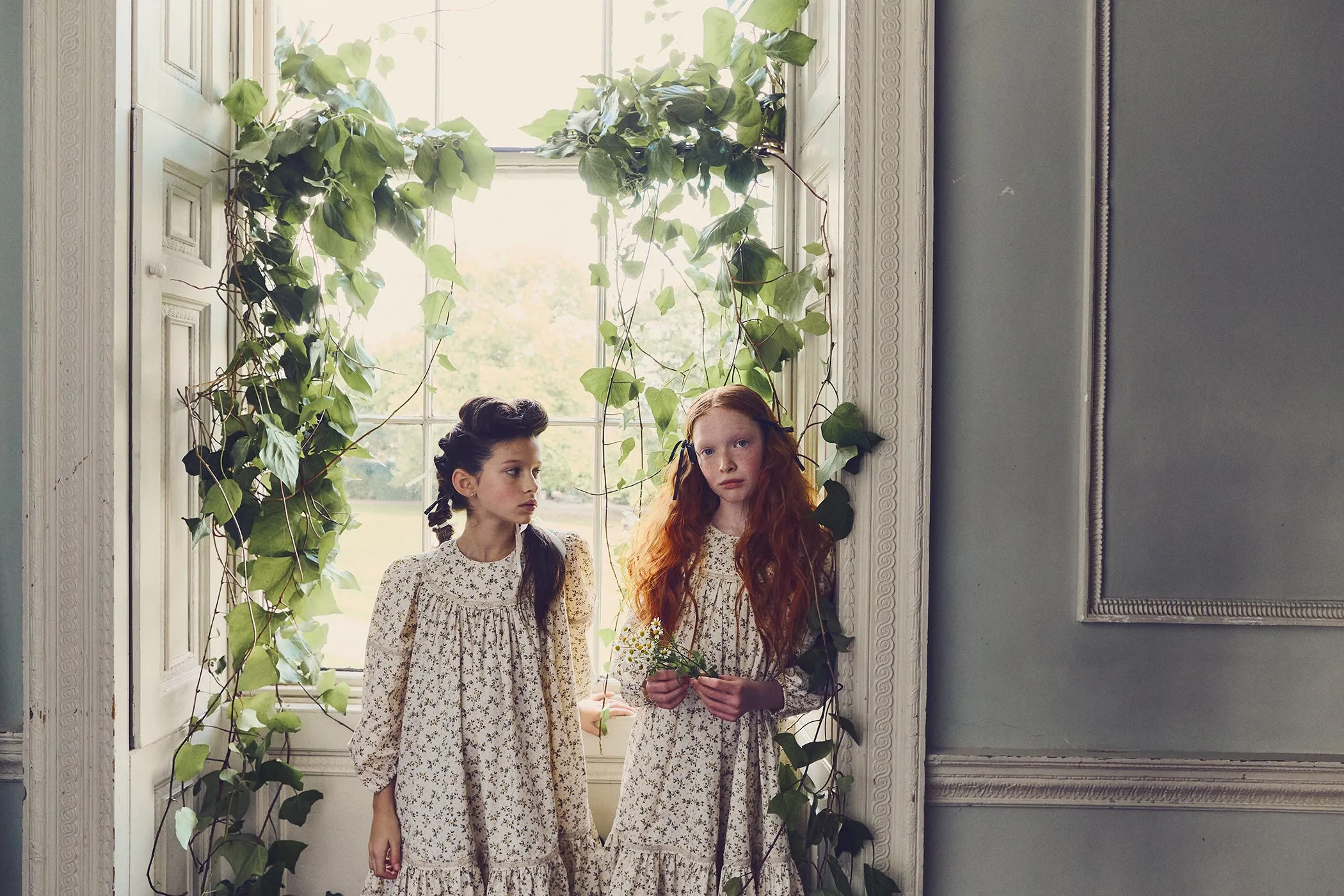 Plumcake Dress Golden Blossom