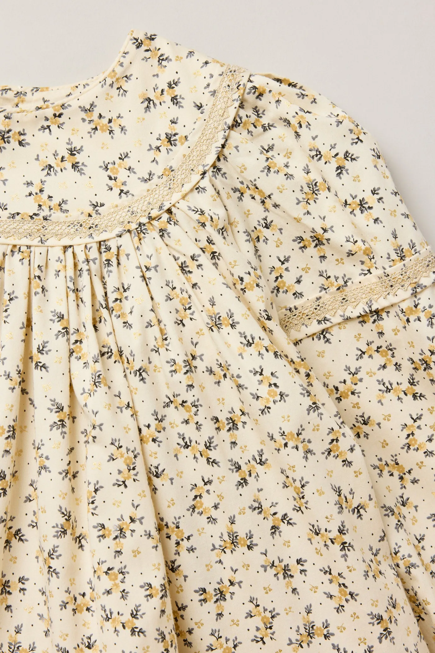 Plumcake Dress Golden Blossom