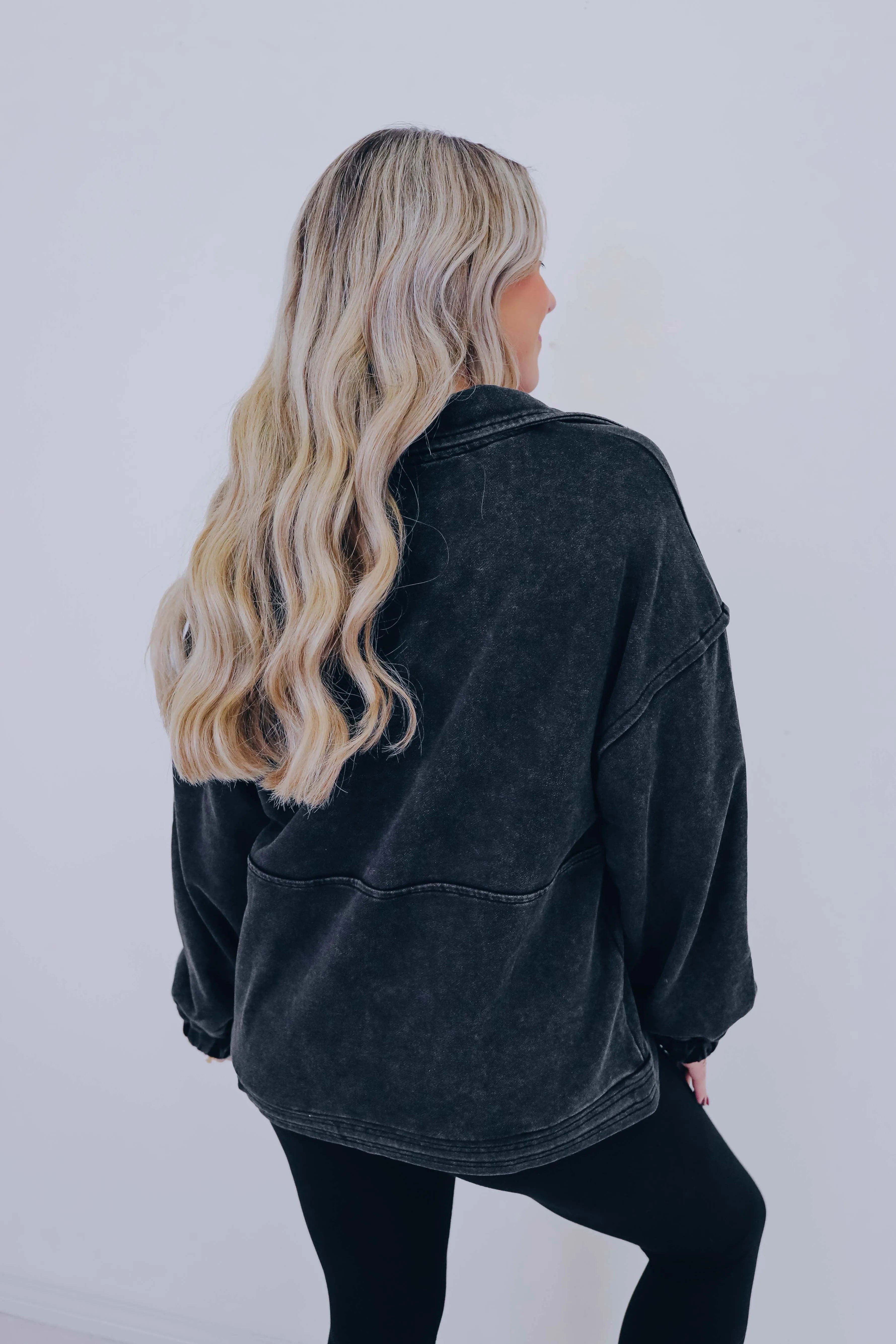 Polar Plush Mineral Washed Pullover - 4 Colors