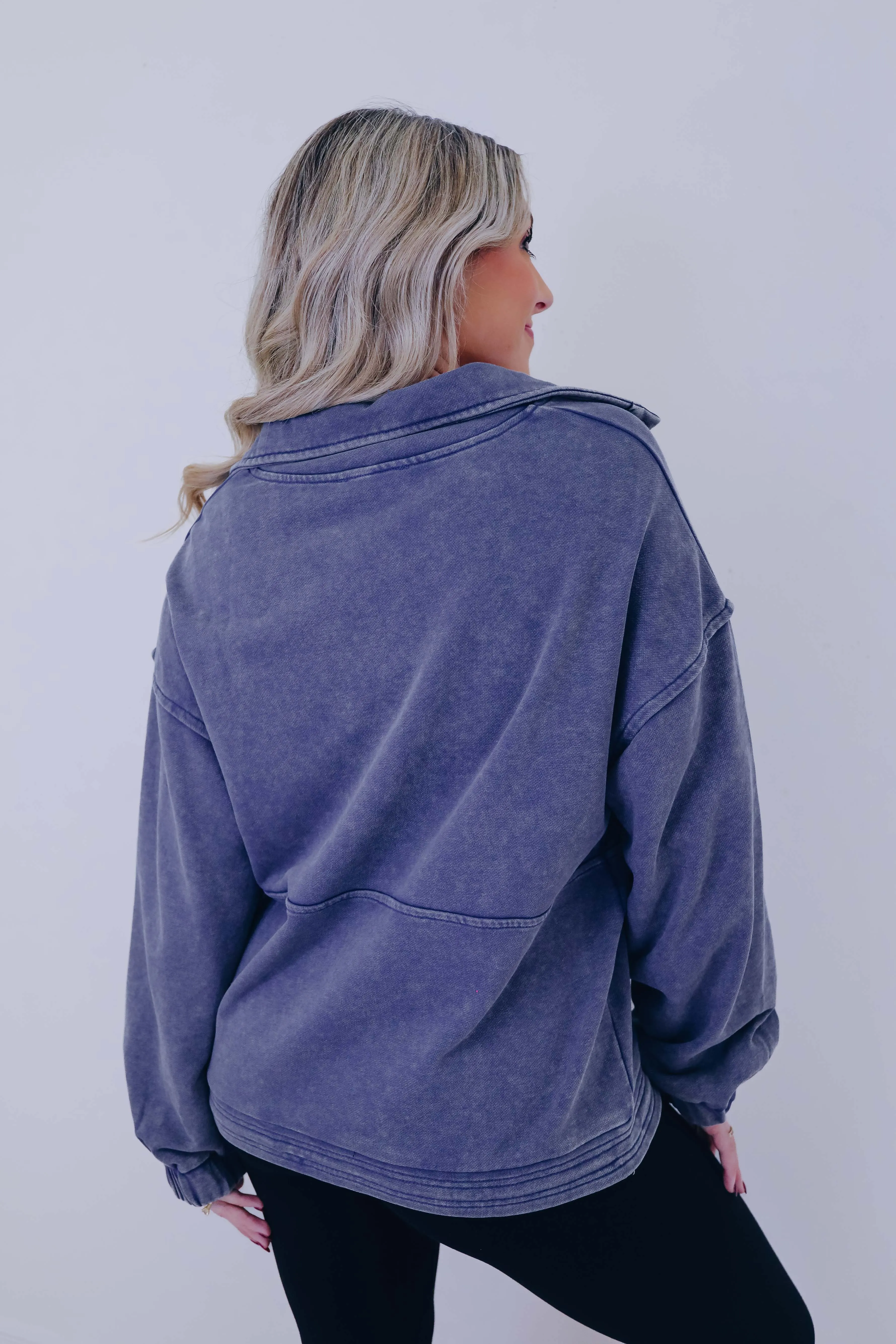 Polar Plush Mineral Washed Pullover - 4 Colors