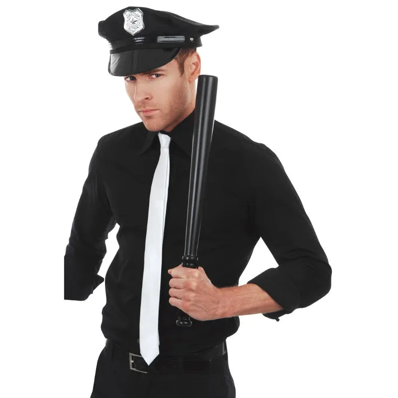 Police Cap USA Black