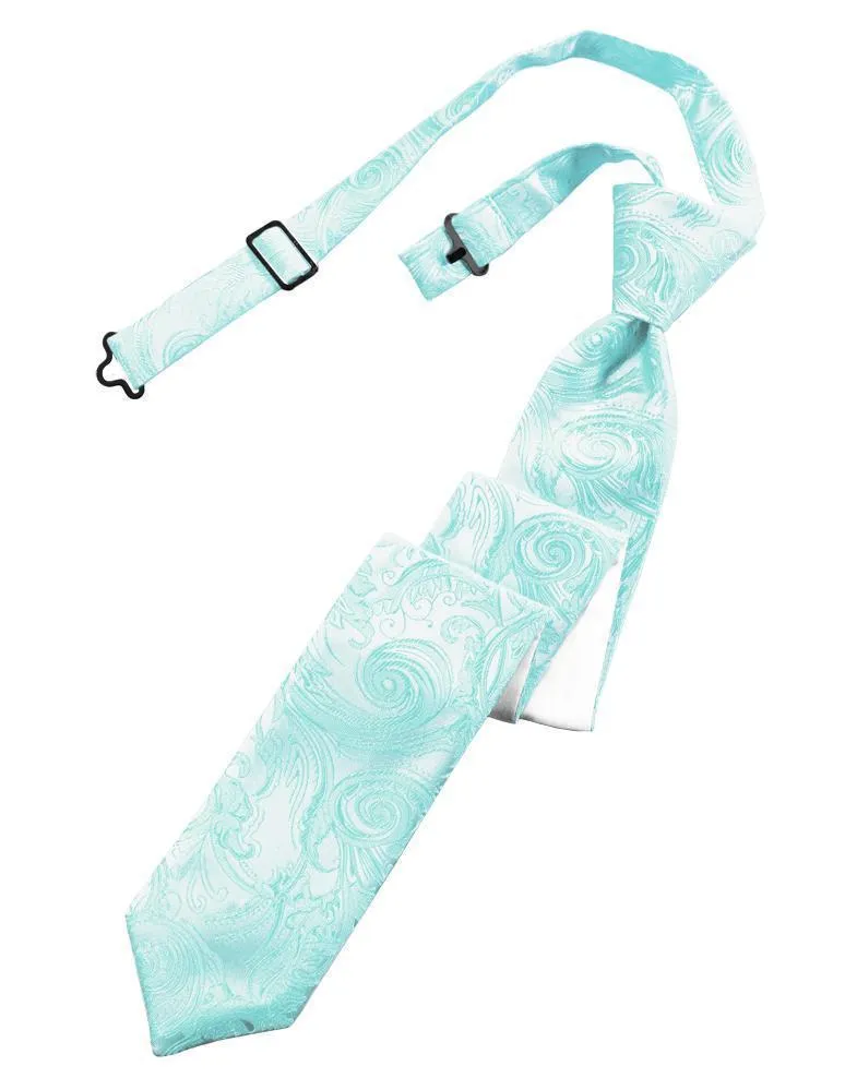 Pool Tapestry Skinny Necktie