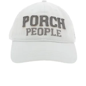 Porch People White Adjustable Hat