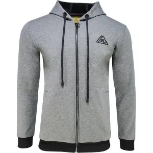 Premium 40 Below Velour Logo Hoodie PS9230201 , Grey / Black