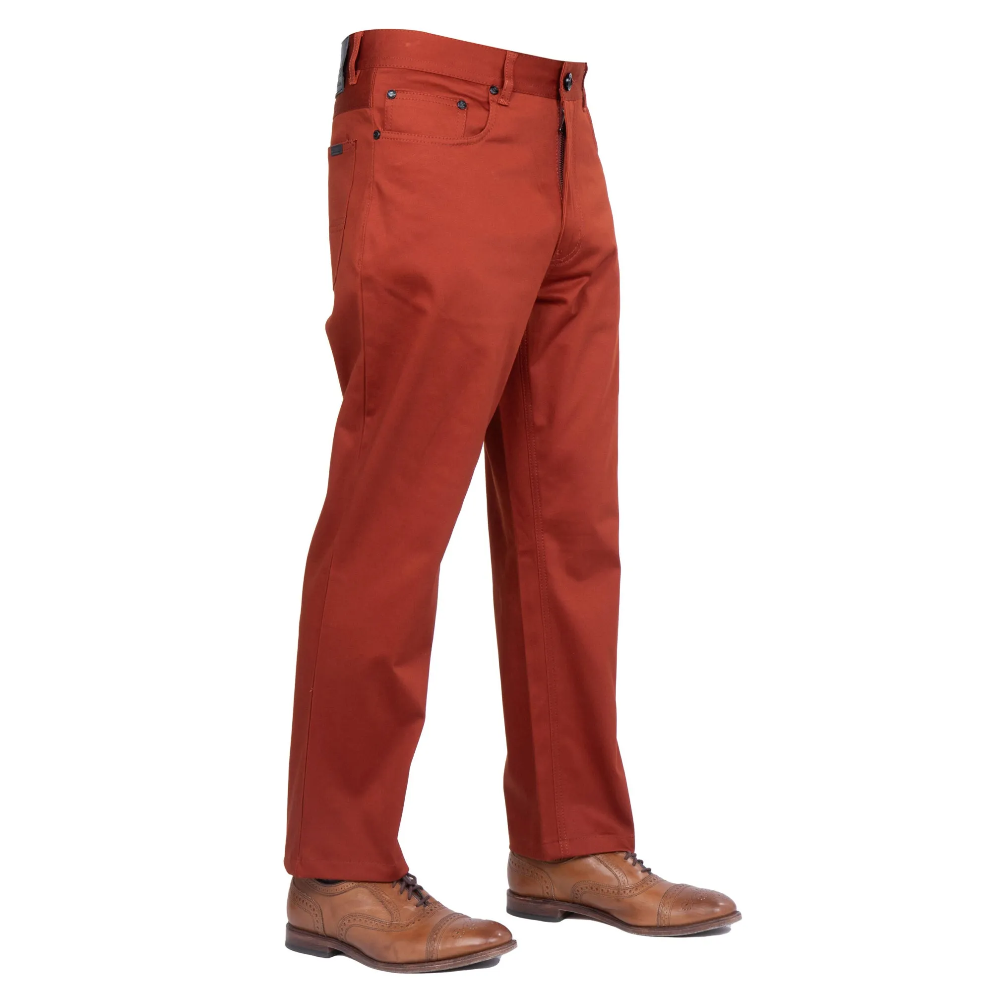 Prestige Men's Brick High-end Pants