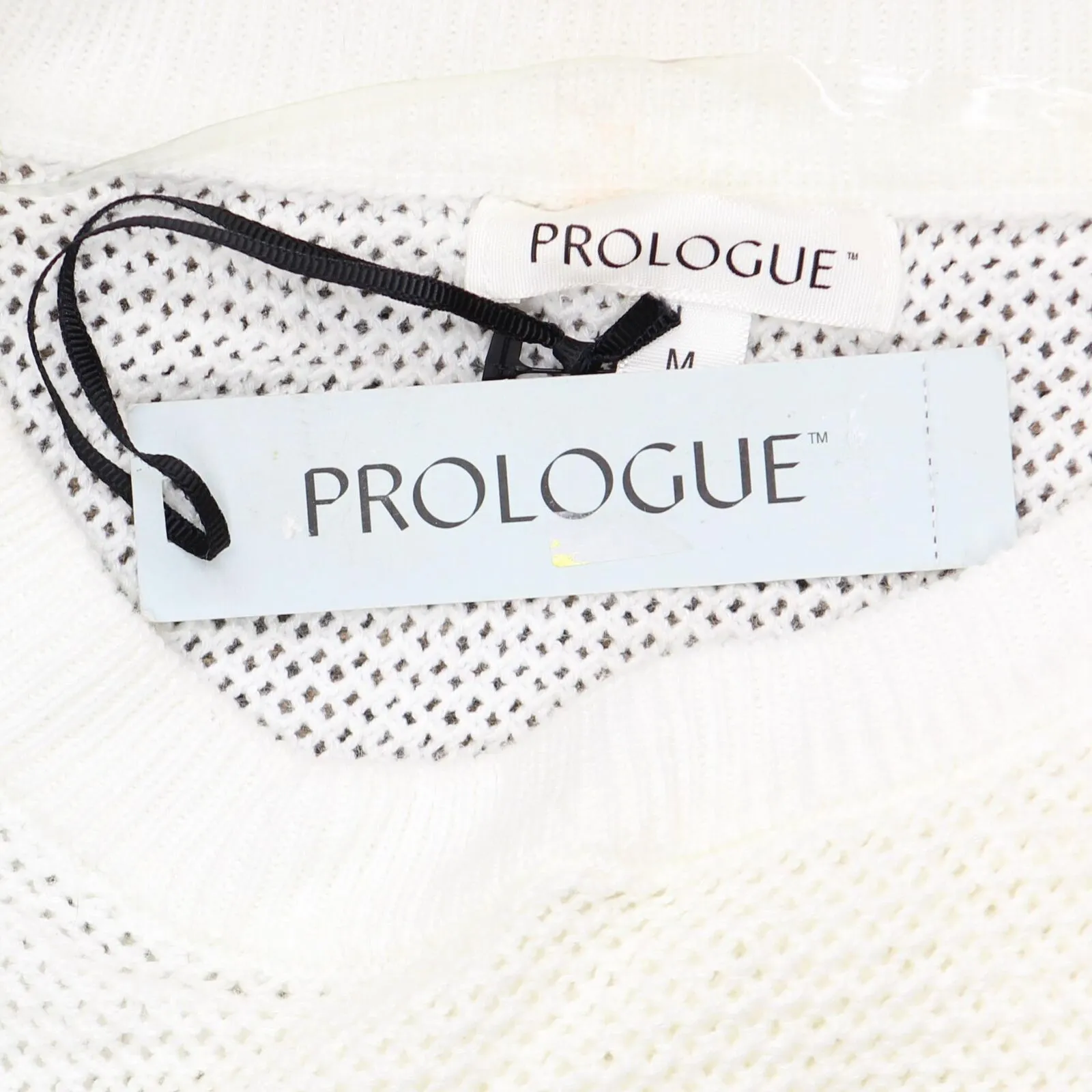 Prologue Women's Crewneck Pullover Sweater 555195 White M