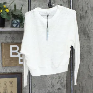 Prologue Women's Crewneck Pullover Sweater 555195 White M