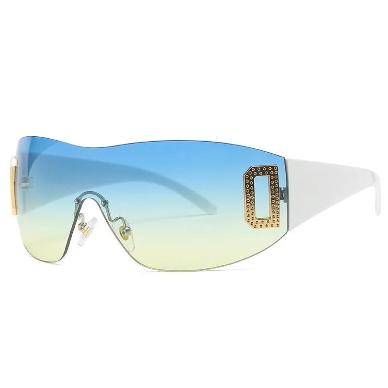 PunkGaze Y2K Sports Sunglasses