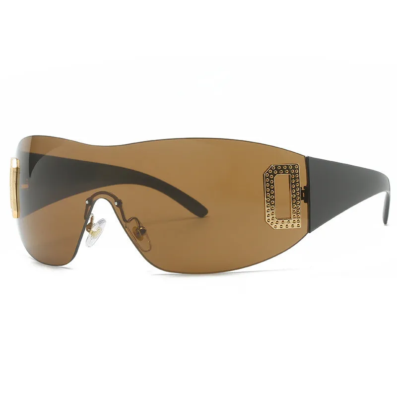 PunkGaze Y2K Sports Sunglasses