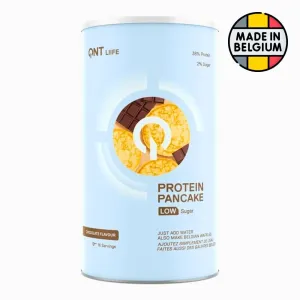 QNT Protein Pancake Low Sugar 500g (per 30g scoop: 11g protein, 13g carbs, 3.9g fat)