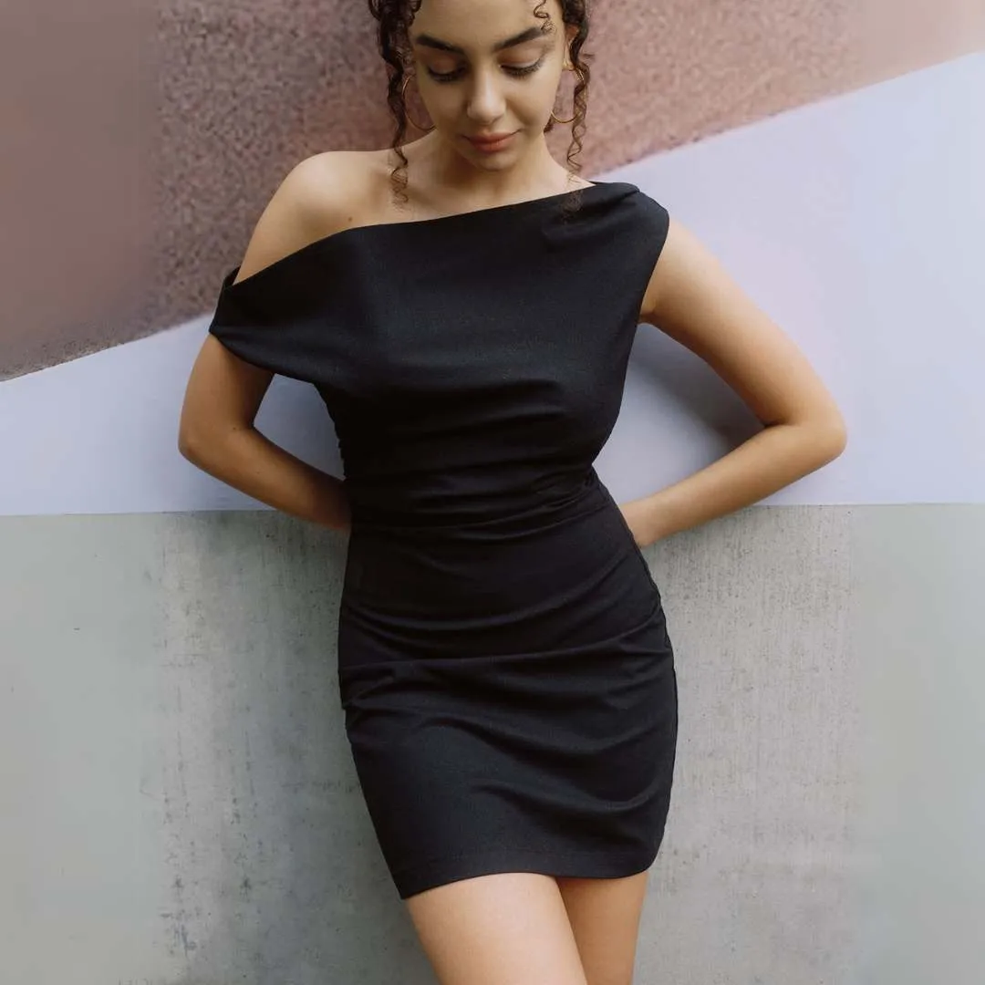 Quinn™ | One Shoulder Dress