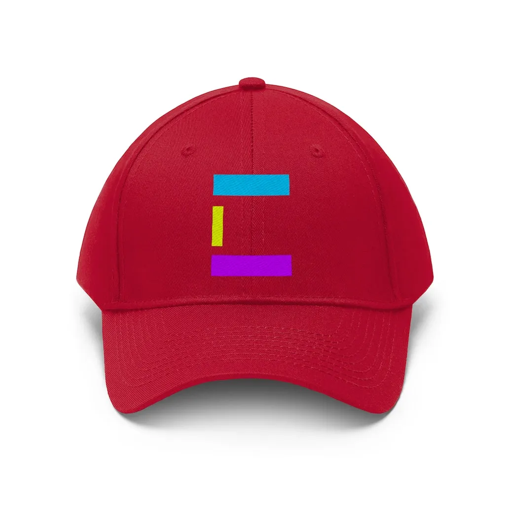"C" Initial Adult Cap
