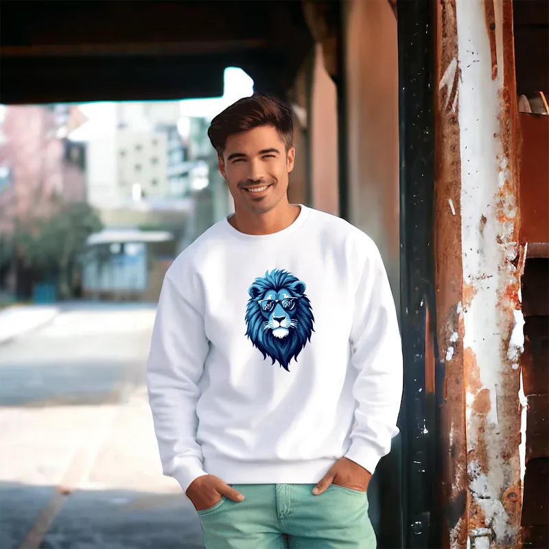 "Grit & Swagger" Men's Classic Crew Sweatshirt