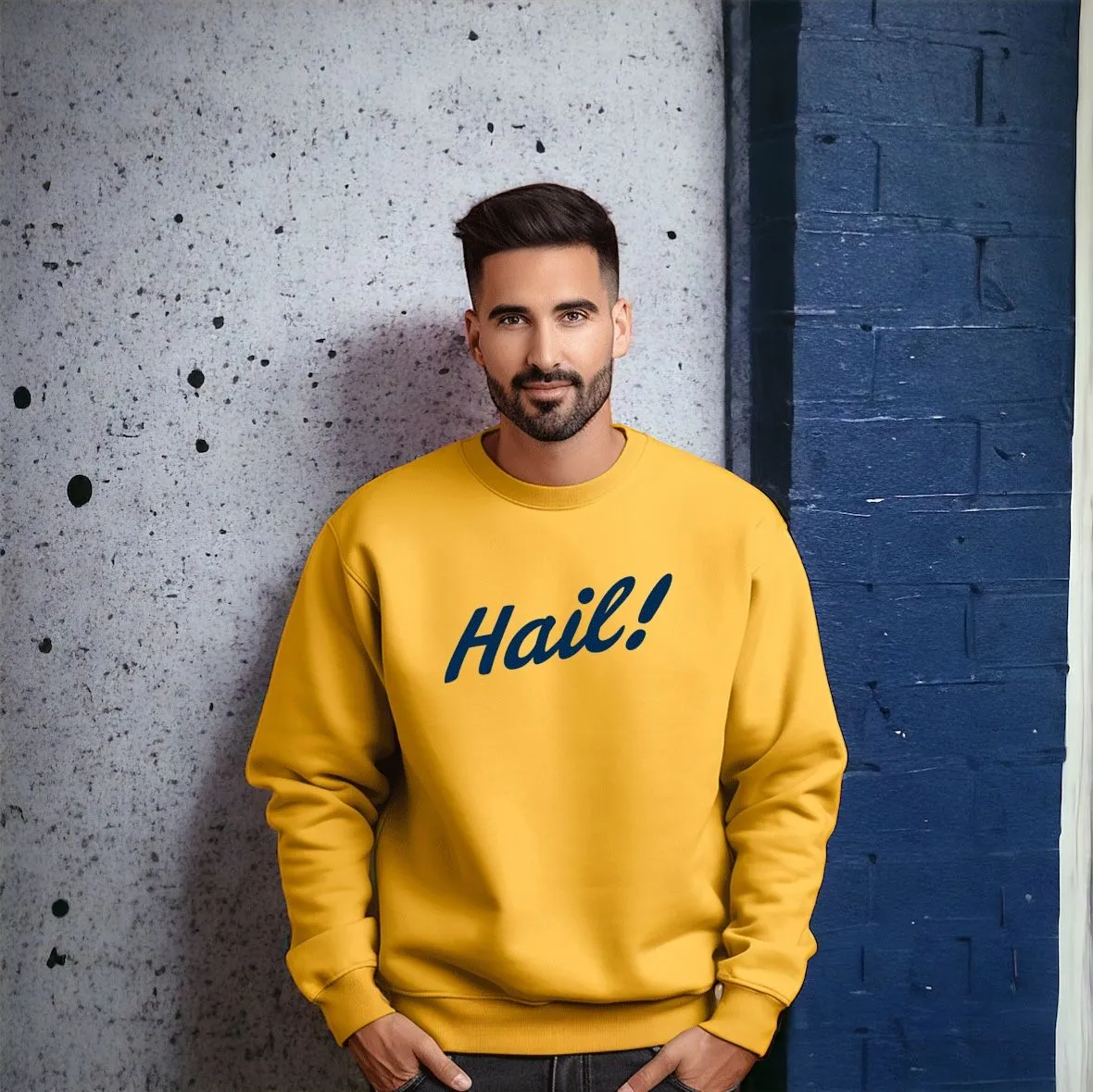 "Hail!" Men's Classic Crew Sweatshirt