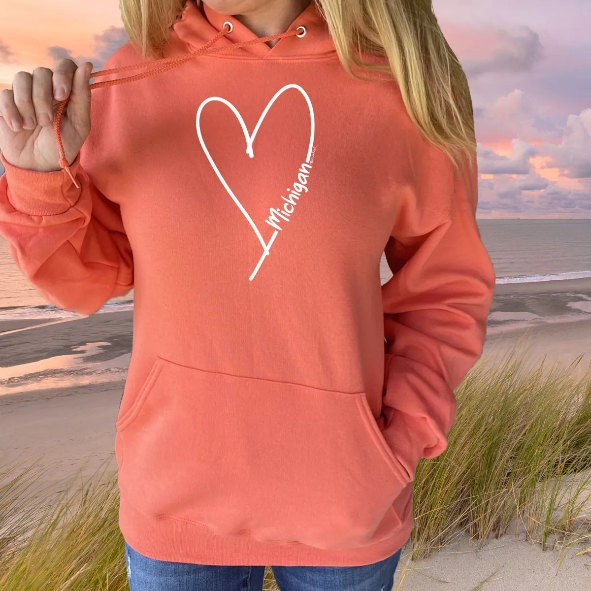 "Made With Love" Relaxed Fit Classic Unisex Hoodie