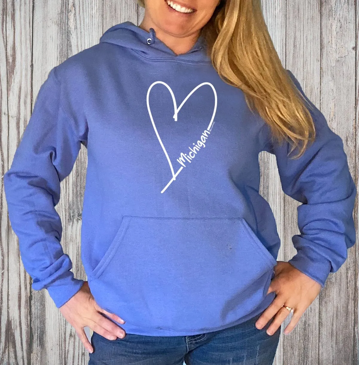 "Made With Love" Relaxed Fit Classic Unisex Hoodie