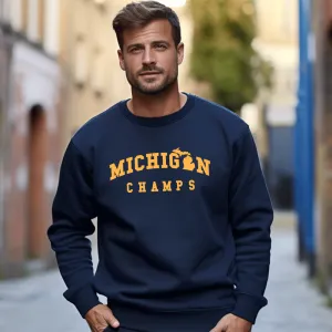 "State Of Champs" Men's Classic Crew Sweatshirt